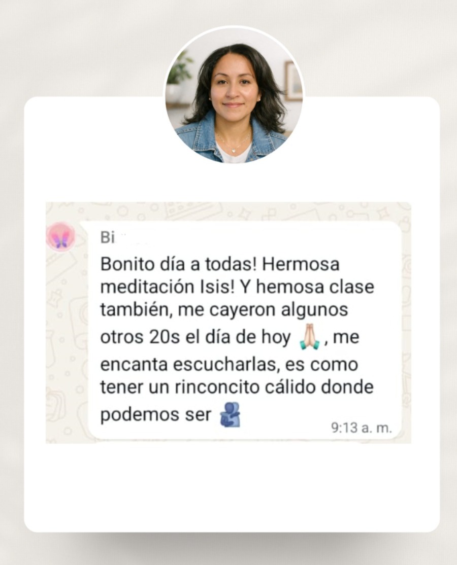 Testimonio real – Sesión de Sanación con Isis Díaz