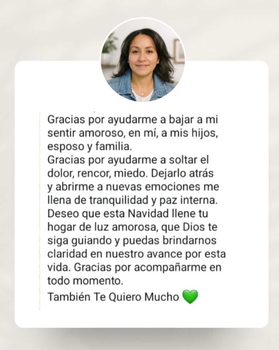 Testimonio real – Sesión de Sanación con Isis Díaz
